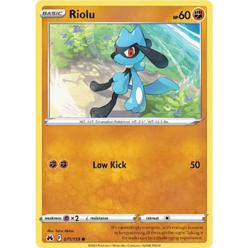 Sběratelská karetní hra Riolu 071/159 - Crown Zenith Typ karty: Non-Holo