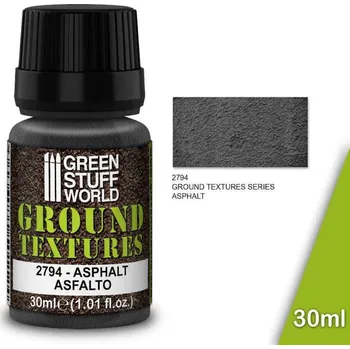Green Stuff World Ground Textures - ASPHALT 30ml (Green Stuff World)