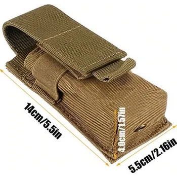 Sportovní střelba Pouzdro na jeden pistolový zásobník A - pískový 046pA