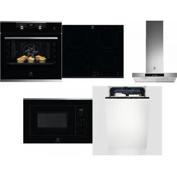 Set domácích spotřebičů ELECTROLUX KODEH70X + ELECTROLUX LIR60430 + ELECTROLUX LFT426X + ELECTROLUX LMS4253TMX + ELECTROLUX EEM23100L