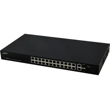Switch PULSAR SF124 POE SWITCH 24+2 UPLINK/SFP POE+ GIGABIT