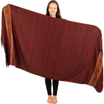 Šála Akrylová šála / pléd Kangee Burgundy Large, Sittar