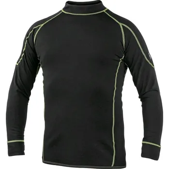 CXS Reward pánské dlouhý rukáv černé/zelené