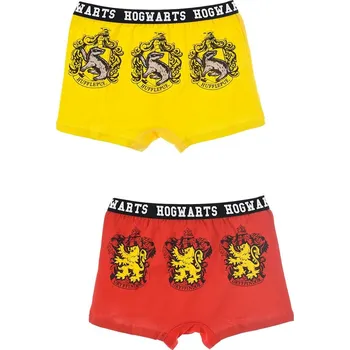 Boxerky Dvojbalení boxerek Harry Potter - žlutá/červená Velikost: 128/140