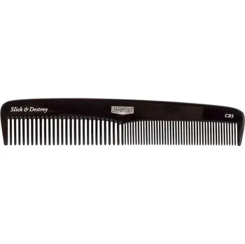 Kadeřnické nůžky Pánský hřeben na vlasy Uppercut Deluxe Comb CB5 - černý