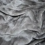 Prostěradlo MIKROFLANEL SLEEP WELL 90x200cm, světle šedá