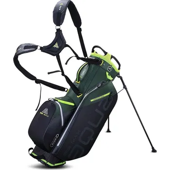 Golfový bag Big Max Aqua Eight G stand bag, forest green/black/lime