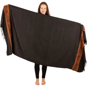 Šála Akrylová šála / pléd Kangee Black Large, Sittar