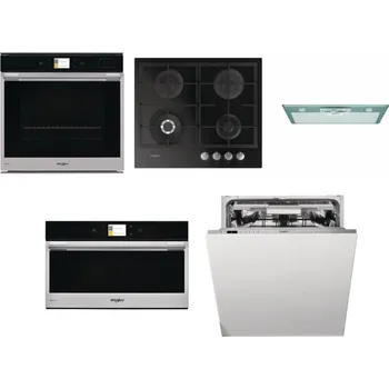 Set domácích spotřebičů WHIRLPOOL W9 OP2 4S2 H + WHIRLPOOL GOFL 629/NB + WHIRLPOOL AKR 650/1 IX + WHIRLPOOL W9 MD260 IXL + WHIRLPOOL WIO 3O540 PELG