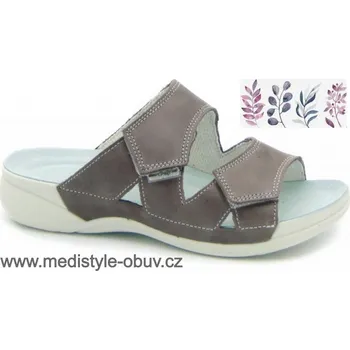 Dámská zdravotní obuv MEDISTYLE MARÍNA 9M-H1/LA pantofel lila vel.37-42, --- - 38