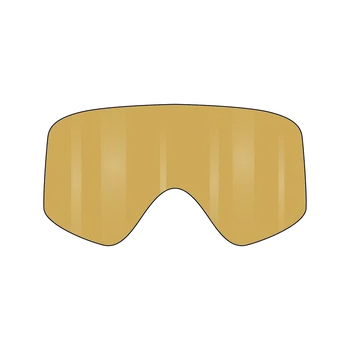 Motocyklové brýle VonZipper Porkchop Spare Injected Lens Amber