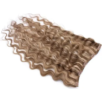 Příčesek Clip pás 40cm vlnitý - tmavý melír