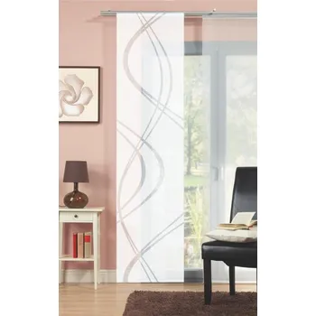 Home Wohnideen japonská stěna 87462 TIBERIO&nbsp;0710 vlnena bila&nbsp;245x60 cm (v x s)
