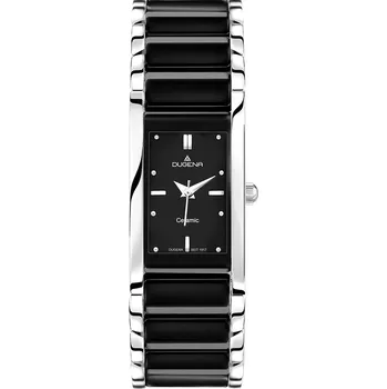 Hodinky Dugena Dámské keramické hodinky Quadra Ceramica 4460507