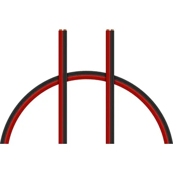 elektrický kabel Vysoce flexibilní měděný drát 1,5qmm, 2x 2m