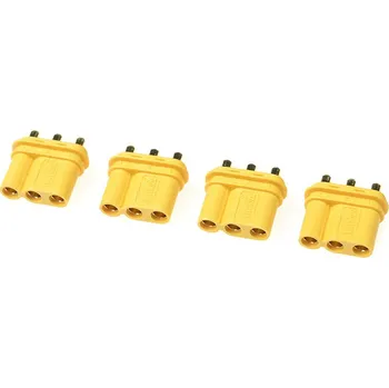 RC náhradní díl Konektor zlacený MR-30PB s krytem samice (4)