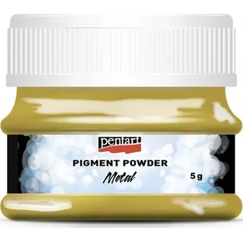 Speciální výtvarná barva Pentart Pigmentový prášek metalický PENTART 5 g ZLATÁ