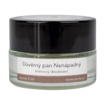 ANELA Důvěrný pan Nenápadný - jemný krémový deodorant 5 ml VZOREK - expirace 12/2025