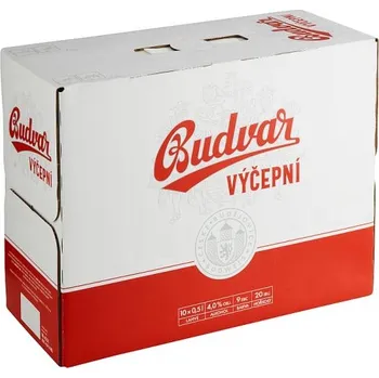 Pivo Budvar Výčepní světlé 10° 10x 0,5 l sklo