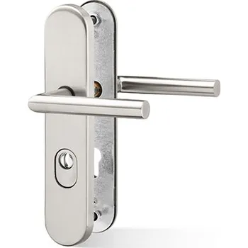 Dveřní kování ACT SERVIS ACT - Golem Plus Provedení: PZ (klika/klika), Povrch: IN - nerez, Rozteč: 90 mm