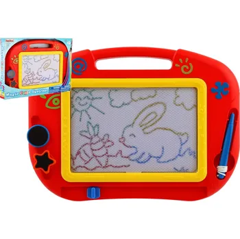 Magnetická kreslící tabulka Magic Color Sketcher magnetická tabulka červená