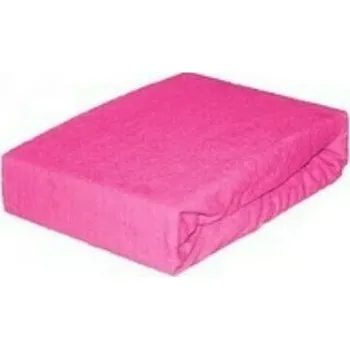 Prostěradlo Maxi-Drew Napínací froté prostěradlo 140x200 cm (Barva: Růžová)