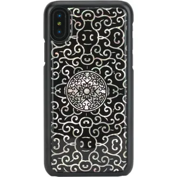 Pouzdro na mobilní telefon Pouzdro iKins SmartPhone iPhone XS/S liana black