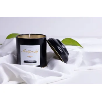 Matějovský Sójová svíčka Jantar 400 g Jantar