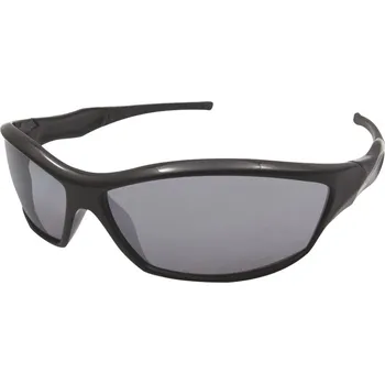 Mistrall brýle polarizační šedé zrcadlové s černými obroučky