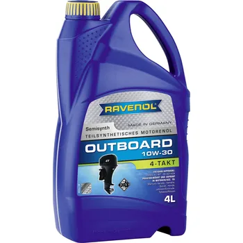 Auto-moto RAVENOL OUTBOARDOEL 4T 10W-30 4L (Polosyntetický lodní motorový olej pro 4-taktní benzínové závěsné motory)