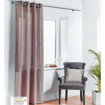 Závěs Dekorační závěs s kroužky OXFORD 140x260 cm taupe (cena za 1 kus) MyBestHome