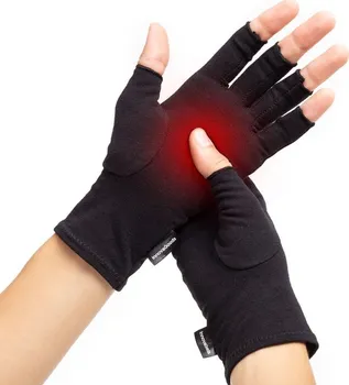 InnovaGoods Arves kompresní rukavice 2 ks černé