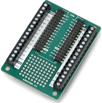 Elektronická stavebnice Nano Screw Terminal Adapter - šroubové konektory - stínění pro Arduino Nano - Arduino ASX00037