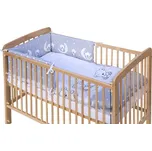 Souprava povlečení do postýlky 6dílná Scarlett TORO - šedá 90 x 120 cm