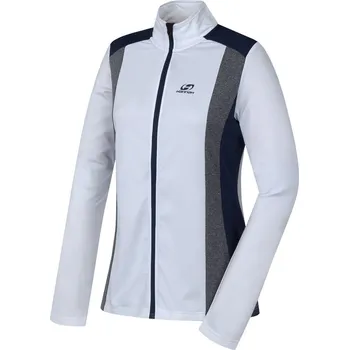 Dámská mikina Mikina Hannah Nala Lady Bright white/light gray mel Velikost: 36
