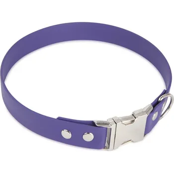 Obojek pro psa FIREDOG BioThane obojek Clip 25mm 45cm Barva: Fialová
