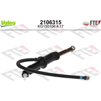 Spojkový válec Hlavní válec, spojka VALEO 2106315