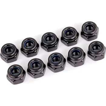 Matice Traxxas matice M4 samojistná černá (10)