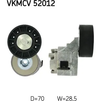 Napínák, žebrovaný klínový řemen SKF VKMCV 52012