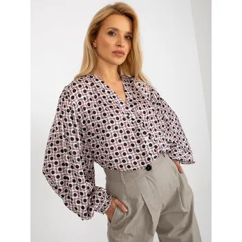 Dámská košile Dámská košile LK KS 509017.64 tmavě růžová - FPrice S/M