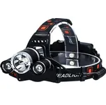 Výkonná čelová svítilna se třemi…