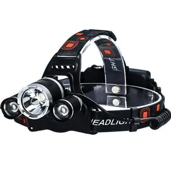 Čelovka Výkonná čelová svítilna se třemi reflektory RJ3000 SE