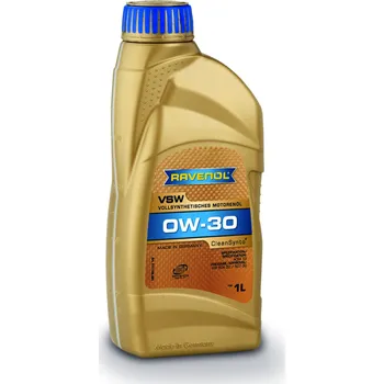 Motorový olej RAVENOL VSW 0W-30 USVO® 1L (Syntetický motorový olej Ravenol VSW 0W-30)