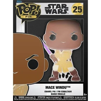 Figurka Funko POP Pin: Star Wars - Mace Windu