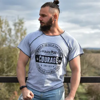 Pánské tričko Rag Top Warrior šedý XL šedá GREY