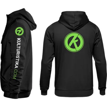 Pánská mikina Pánská mikina s kapucí Classic černá - XXL