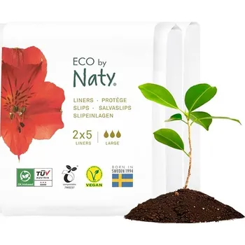 Menstruační vložka Eco by Naty Dámské ECO slipové vložky cestovní balení (2 x5 ks)