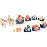 DIY Adventní kalendář Santovy sáně