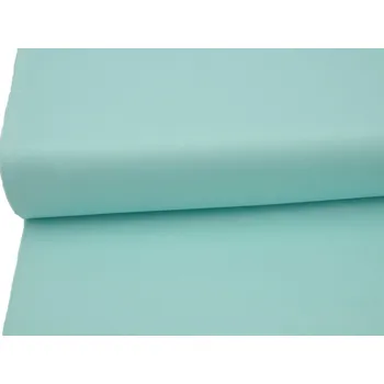 Mirtex Plátno DOMESTIK 145/600 Zelená Mentol šíře 150cm Zbytková metráž