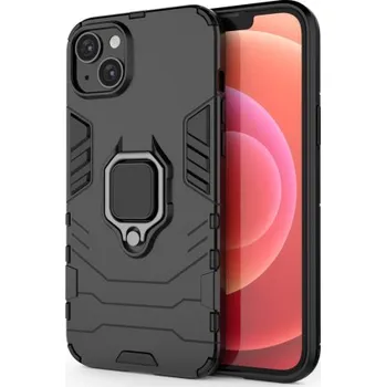 Pouzdro na mobilní telefon MG | MG Ring Armor kryt na iPhone 14 Plus, černý